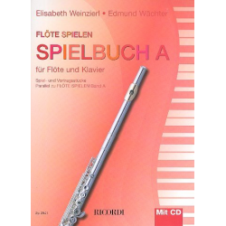 Flöte spielen - Spielbuch Band A (+CD) - Diverse / Arr. Elisabeth Weinzierl & Edmund Wächter