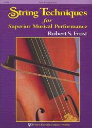 String Techniques for Superior Musical Performance - Klavierbegleitung / Piano Acc. -Robert S. Frost
