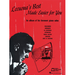 Lecuona's Best Made Easier for You - Ernesto Lecuona