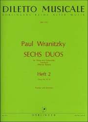 6 Duos Band 2 (Nr.3-4) : - Paul Wranitzky