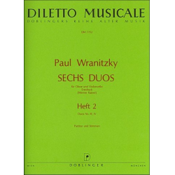 6 Duos Band 2 (Nr.3-4) : -Paul Wranitzky