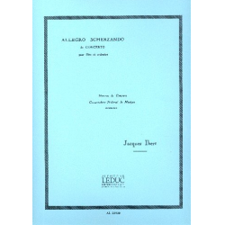 Allegro scherzando du Concerto pour flûte et orchestre : -Jacques Ibert