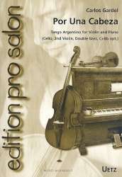 Por una cabeza : für Violine und Klavier - Carlos Gardel