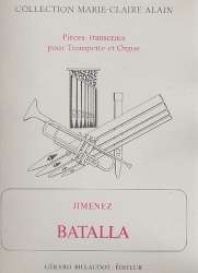 Batalla : pour trompette et orgue - Gerónimo Giménez