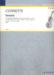 Sonate D-Dur op.20,6 : für Violoncello - Michel Corrette