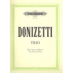 Trio : für Flöte, Fagott und Klavier - Gaetano Donizetti