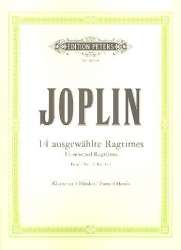 14 ausgewaehlte Ragtimes Band 1 (Nr.1-7) : - Scott Joplin