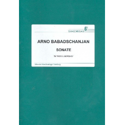 Sonate : für Violine und Klavier - Arno Babadschanjan