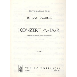 Konzert A-Dur : - Johan Joachim Agrell