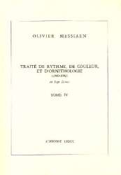 Traite de rythme de couleur et - Olivier Messiaen