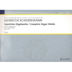 Sämtliche Orgelwerke Band 1: - Heinrich Scheidemann