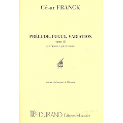 Prelude fugue et variation : pour - César Franck
