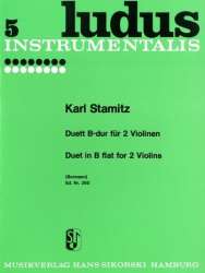 DUETT B-DUR : FUER 2 VIOLINEN - Carl Stamitz