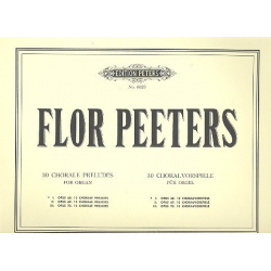 Chorale Preludes op.68 : - Flor Peeters