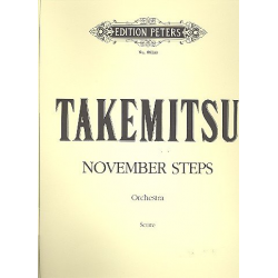November Steps : for orchestra - Toru Takemitsu