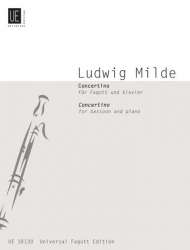 Concertino für Fagott und Klavier - Ludwig Milde