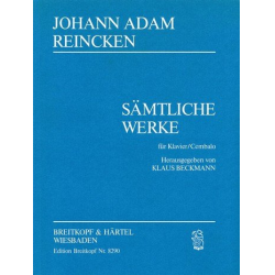 Sämtliche Werke : für Klavier - Johann Adam Reincken