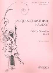 6 Sonaten Band 2 (Nr.4-6) : - Jacques Christophe Naudot
