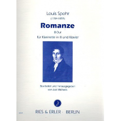 Romanze B-Dur (Klarinette und Klavier) - Louis Spohr / Arr. Jost Michaels