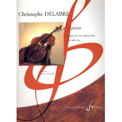 5 Pièces : pour  violoncelles - Christophe Delabre
