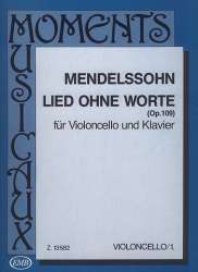 Lied ohne Worte op.109 -Felix Mendelssohn-Bartholdy / Arr.Arpad Pejtsik