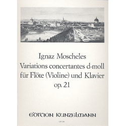 Variations concertant d-Moll op.21 : - Ignaz Moscheles