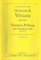Sonata Prima op.4,23 : - Giovanni Bonaventura Viviani