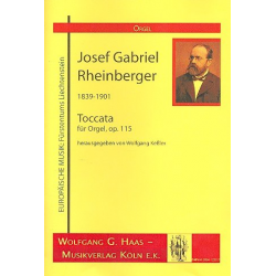 Toccata op.115 : für Orgel - Josef Gabriel Rheinberger