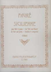 Sicilienne op.78 für - Gabriel Fauré