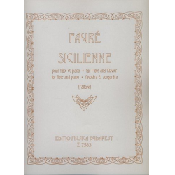 Sicilienne op.78 für - Gabriel Fauré