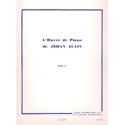 L'oeuvre de piano vol.3 - Jehan Alain