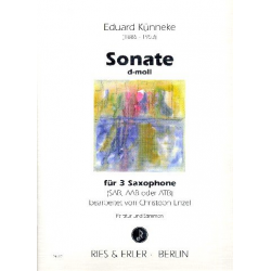 Sonate d-Moll : - Eduard Künneke