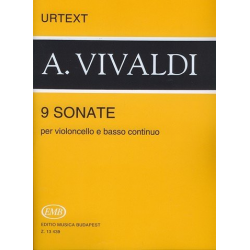 9 Sonaten für Violoncello - Antonio Vivaldi