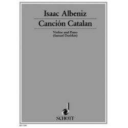 Cancion catalan aus Espana op.165 : - Isaac Albéniz