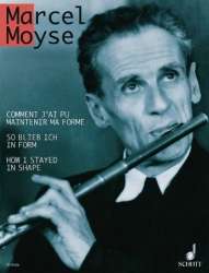 So blieb ich in Form : für Flöte -Marcel Moyse