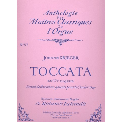 Toccata ut majeur : pour orgue - Johann Krieger