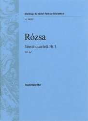 Streichquartett op.22 - Miklos Rozsa