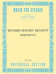 Impromptus : für Gitarre - Robert Russell Bennett