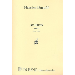 Scherzo op.2 : pour orgue - Maurice Duruflé
