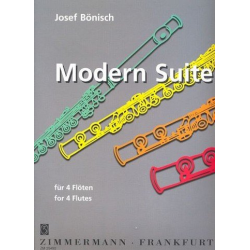 Modern Suite für 4 Flöten - Josef Bönisch
