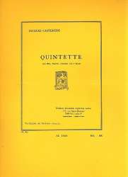 Quintette : pour flûte, hautbois, clarinette, - Jacques Castérède