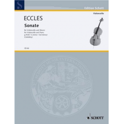 Sonate g-Moll : für Violoncello - Henry Eccles