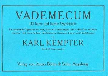 Vademecum : 112 kurze und leichte - Karl Kempter