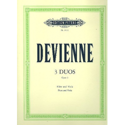 3 Duos op.5 : für Flöte - Francois Devienne