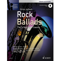 Rock Ballads - Tenor-Saxophon (mit Online-Material) -Dirko Juchem