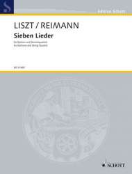 7 Lieder : - Franz Liszt / Arr. Aribert Reimann