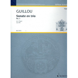 Sonate en trio Nr.2 op.82 : - Jean Guillou