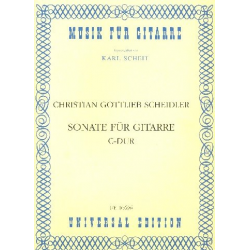 Sonate C-Dur : für Gitarre - Christian Gottlieb Scheidler
