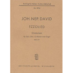 Ezzolied Werk 51 - Johann Nepomuk David