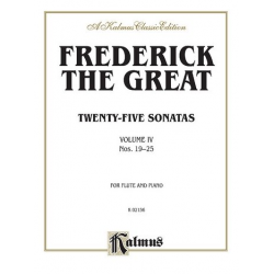 Frederick Great 25 Sonatas V-4 - Friedrich der Grosse